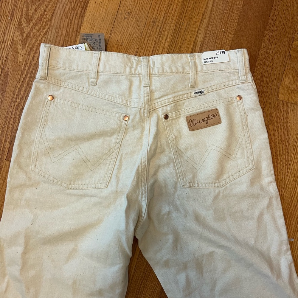 Wrangler Cream Jeans